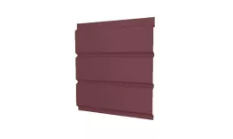 Софит металл GL с перфорацией Satin 0,5 мм RAL 3005 красное вино. Артикул: GrLn01_02_03_Pr_81