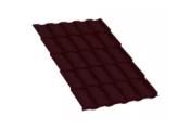 Металлочерепица Монтекристо-ML NormanMP 0.5 мм RAL 3005 Красное вино – Купить оптом и в розницу