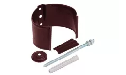 Кронштейн трубы на кирпич Grand Line 90 мм 125/90 мм RAL 3005 Красное вино. Цена: 361 руб. Артикул: GL_voda_102