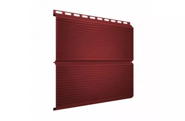 Металлический сайдинг Grand Line ЭкоБрус Гофр Velur 0,5 мм RAL 3005 Красное вино купить в краснодаре
