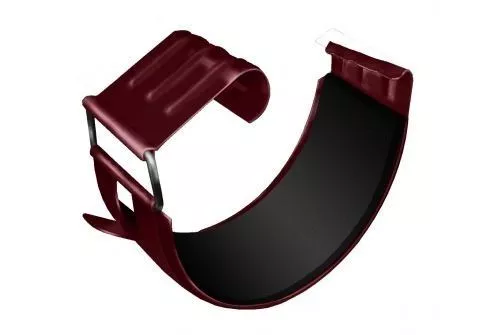 Соединитель желоба Optima Grand Line 125 мм RAL 3005 Красное вино купить в краснодаре