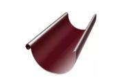 Желоб полукруглый Grand Line 125 мм 3 м RAL 3005 Красное вино – Купить оптом и в розницу