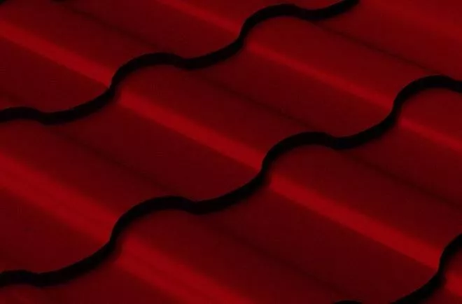 Металлочерепица GL Кредо (Kredo) 0.5 GreenCoat Pural RR 29 Вишневый купить в краснодаре