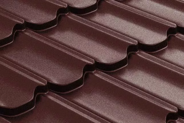 Металлочерепица GL Квинта плюс (Kvinta Plus) 0,5 GreenCoat Pural Matt RR 29 Вишневый купить в краснодаре