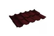 Металлочерепица Grand Line Квинта Уно (Kvinta Uno) 0,5 Satin RAL 3009 оксидно-красный – Купить оптом и в розницу