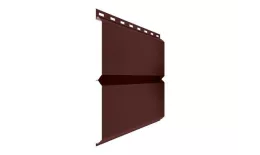 Металлический сайдинг Металл Профиль Lбрус PE 0,45 мм RAL 3009 Оксидно-красный. Цена: 799 руб. Артикул: MetalS206