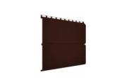 Металлический сайдинг Grand Line ЭкоБрус Гофр GreenCoat Pural Matt RAL 3009 Оксидно-красный – Купить оптом и в розницу