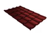 Металлочерепица GL Камея (Kamea) 0,5 GreenCoat Pural Matt RAL 3009 оксидно-красный – Купить оптом и в розницу
