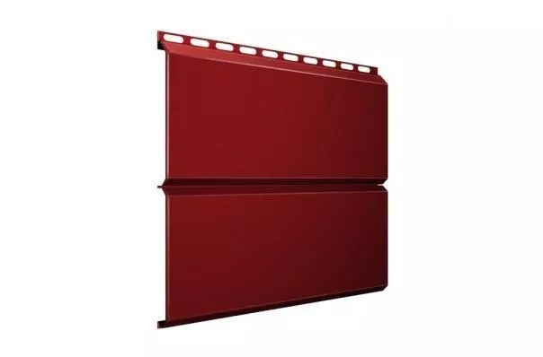 Металлический сайдинг Grand Line ЭкоБрус Satin 0,5 мм RAL 3011 Коричнево-красный купить в краснодаре
