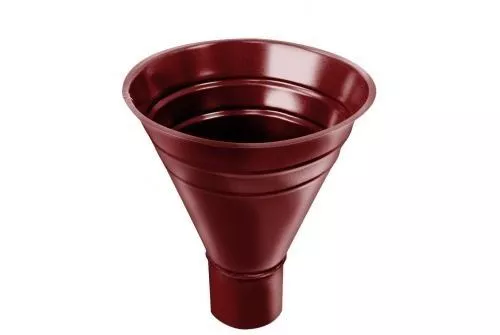 Воронка водосборная Grand Line 250/90 мм RAL 3011 Коричнево-красный купить в краснодаре