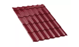 Металлочерепица Ламонтерра-Х Полиэстер 0.45 мм RAL 3011. Цена: 538 руб. Артикул: sup1-3011