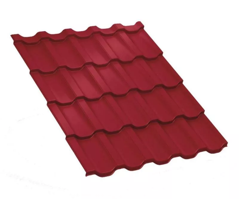 Металлочерепица Трамонтана-SL PURMAN 0.5 мм RAL 3011 Коричнево-красный купить в краснодаре