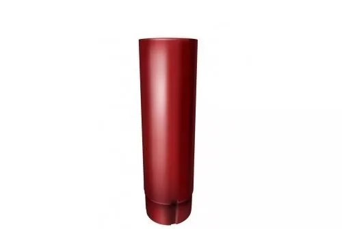 Труба круглая Grand Line 125/90 мм 3 м RR 29 Красный купить в краснодаре