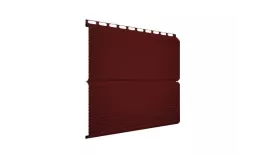 Металлический сайдинг Grand Line ЭкоБрус Гофр PE 0,45 мм RAL 3011 Коричнево-красный. Артикул: GrandLine-MS1190