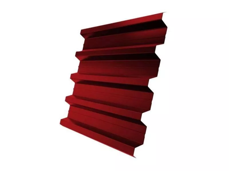 Профнастил Grand Line Н60 R Satin 0,5 мм RAL 3011 Коричнево-красный купить в краснодаре