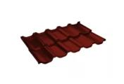 Металлочерепица Grand Line Квинта Уно (Kvinta Uno) 0,45 Полиэстер RAL 3011 коричнево-красный – Купить оптом и в розницу