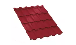 Металлочерепица Трамонтана-M PURMAN 0.5 мм RAL 3011 Коричнево-красный. Артикул: tramont_06-3011m