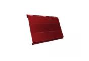 Металлический сайдинг Grand Line Вертикаль Проф Satin 0,5 мм RAL 3011 Коричнево-красный – Купить оптом и в розницу