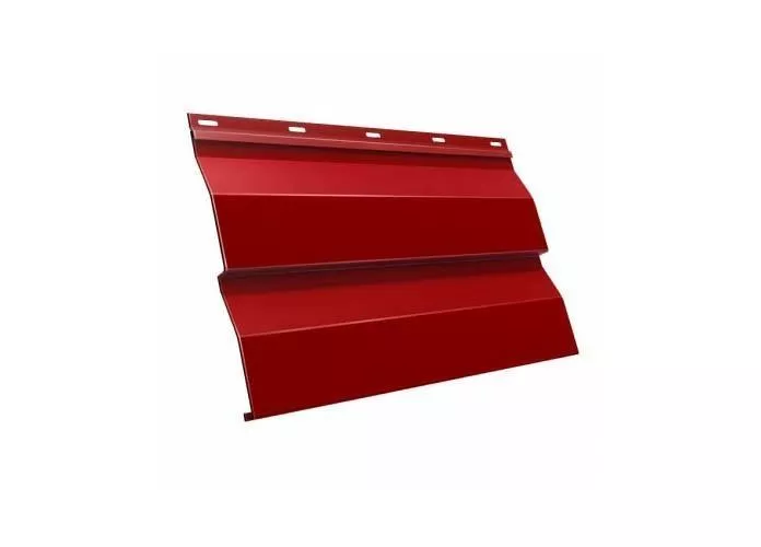 Металлический сайдинг Grand Line Корабельная доска PE 0,45 мм RAL 3011 Коричнево-красный купить в краснодаре