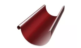 Желоб полукруглый Grand Line 125 мм 3 м RAL 3011 Коричнево-красный. Цена: 1850 руб. Артикул: GL_Voda_003