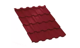 Металлочерепица Трамонтана-M NormanMP 0.5 мм RAL 3011 Коричнево-красный. Цена: 661 руб. Артикул: tramont_03-3011m