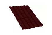 Металлочерепица Монтекристо-M PURMAN 0.5 мм RAL 3011 Коричнево-красный – Купить оптом и в розницу