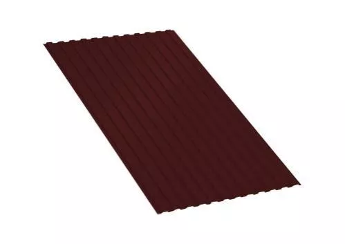 Профнастил МП10 A Полиэстер 0,45 мм RAL 3011 Коричнево-красный купить в краснодаре