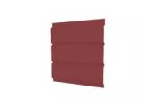 Софит металл GL без перфорации РЕ 0,45 мм RAL 3011 коричнево-красный – Купить оптом и в розницу