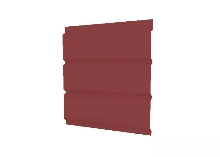 Софит металл GL без перфорации РЕ 0,45 мм RAL 3011 коричнево-красный купить в краснодаре