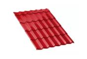 Металлочерепица Ламонтерра Полиэстер 0.45 мм RAL 3020 Красный насыщенный – Купить оптом и в розницу