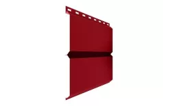 Металлический сайдинг Металл Профиль Lбрус NormanMP 0,5 мм RAL 3020 Красный насыщенный. Цена: 820 руб. Артикул: MetalS190