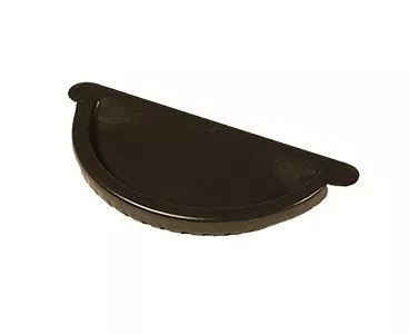 Заглушка желоба Металл Профиль Престиж D150х100 RR 32 Коричневый купить в краснодаре