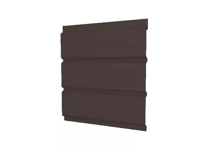 Софит металл GL без перфорации Quarzit lite 0,5 мм RAL 8017 Шоколад купить в краснодаре