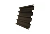 Профнастил Grand Line Н60 R GreenCoat Pural 0,5 мм RAL 8019 Темно-коричневый – Купить оптом и в розницу