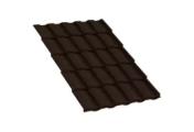 Металлочерепица Монтекристо-SL PURETAN 0.5 мм RR 32 Темно-коричневый – Купить оптом и в розницу