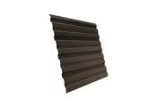 Профнастил Grand Line С10 A GreenCoat Pural Matt 0,5 мм RAL 8019 Темно-коричневый – Купить оптом и в розницу
