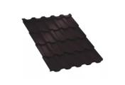 Металлочерепица Трамонтана-XL VikingMP E 0.5 мм RR 32 Темно-коричневый – Купить оптом и в розницу