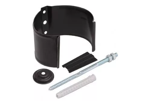 Кронштейн трубы на кирпич GL Granite 150/100 мм RR 32 Темно-коричневый купить в краснодаре