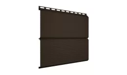 Металлический сайдинг Grand Line ЭкоБрус Гофр GreenCoat Pural Matt RAL 8019. Артикул: GrandLine-MS1103