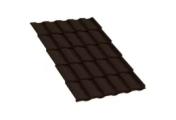 Металлочерепица Монтекристо-S NormanMP 0.5 мм RR 32 Темно-коричневый – Купить оптом и в розницу