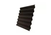 Профнастил Grand Line С21 R Rooftop Matte (Стальной бархат) 0,5 мм RAL 8019 Темно-коричневый – Купить оптом и в розницу