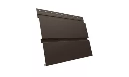 Металлический сайдинг Grand Line Квадро Брус PurPro Matt 0,5 мм RAL 8019. Цена: 1311 руб. Артикул: GrandLine-MS896