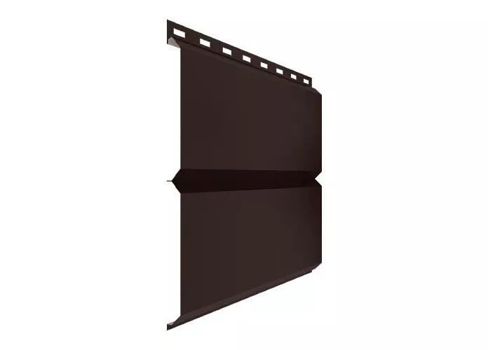 Металлический сайдинг Металл Профиль Lбрус PURMAN 0,5 мм RR 32 Темно-коричневый купить в краснодаре