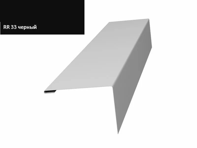 Нащельник (для калиток и ворот) 25х35 жалюзи Milan, Tokyo 0,5 GreenCoat Pural BT, matt RR 33. GL купить в краснодаре