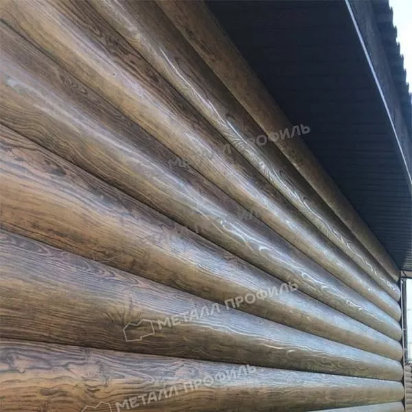 Сайдинг МЕТАЛЛ ПРОФИЛЬ Woodstock-Н-28х330 (ECOSTEEL_T-01-ЗолотойДуб-0.5) купить в краснодаре