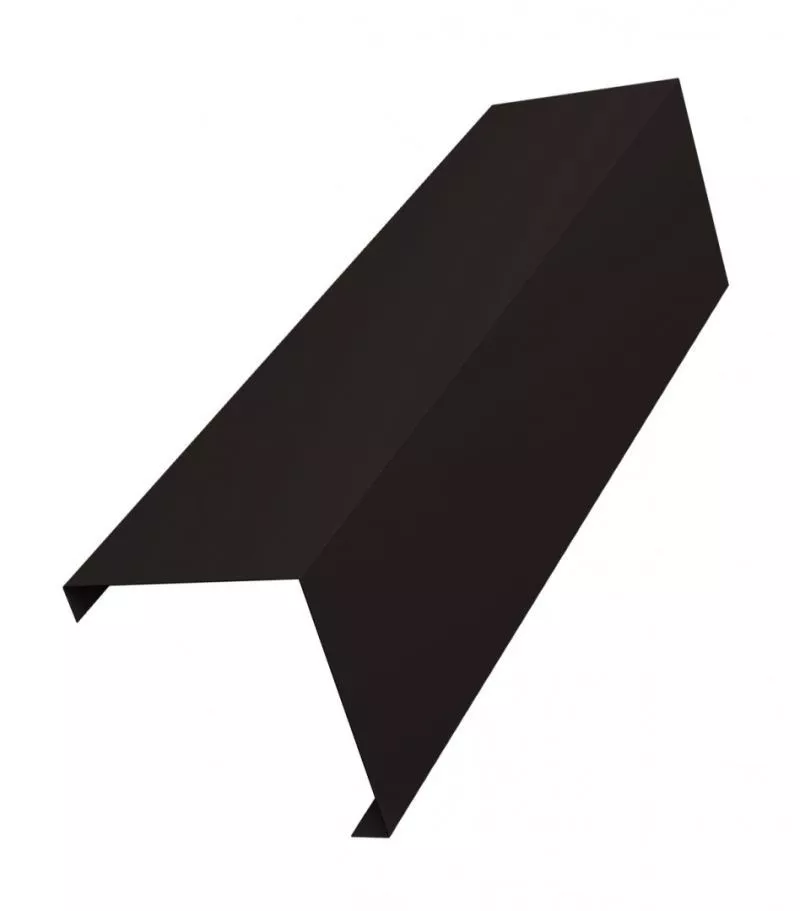 Декоративная накладка на столб угловая жалюзи Milan,Tokyo 0,45 Drap ST RAL 9005 черный GL купить в краснодаре