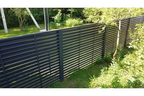 Нащельник (для калиток и ворот) 25х35 жалюзи Milan, Tokyo 0,5 Rooftop Matte RAL 7016 (L1,68) GL купить в краснодаре