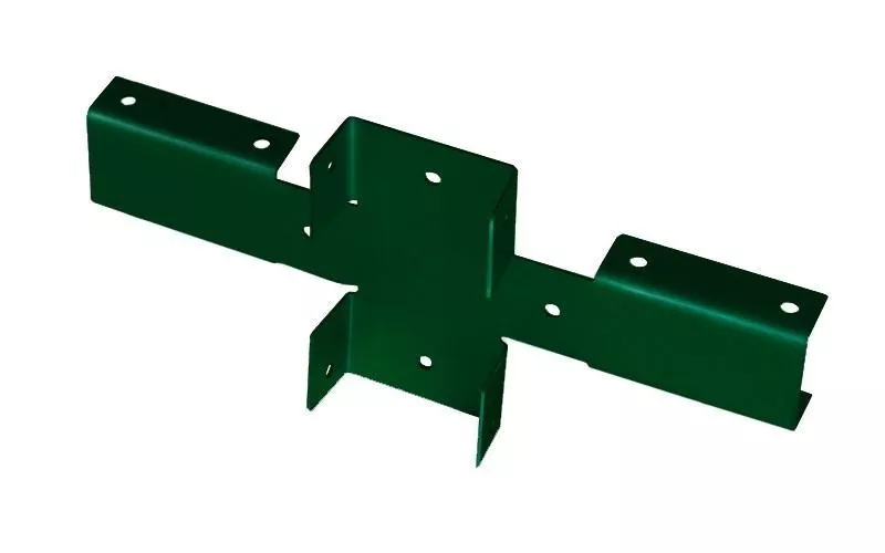 Кронштейн 60х60 универсальный. RAL 6005 Зеленый купить в краснодаре