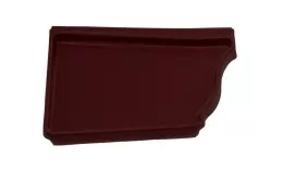 Заглушка левая Grand Line Vortex Matt 127мм RAL 8017 Коричневый. Цена: 119 руб. Артикул: GrandLine-metvod_145