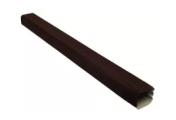 Труба прямоугольная Grand Line Vortex Matt 2м RAL 8017 Коричневый – Купить оптом и в розницу
